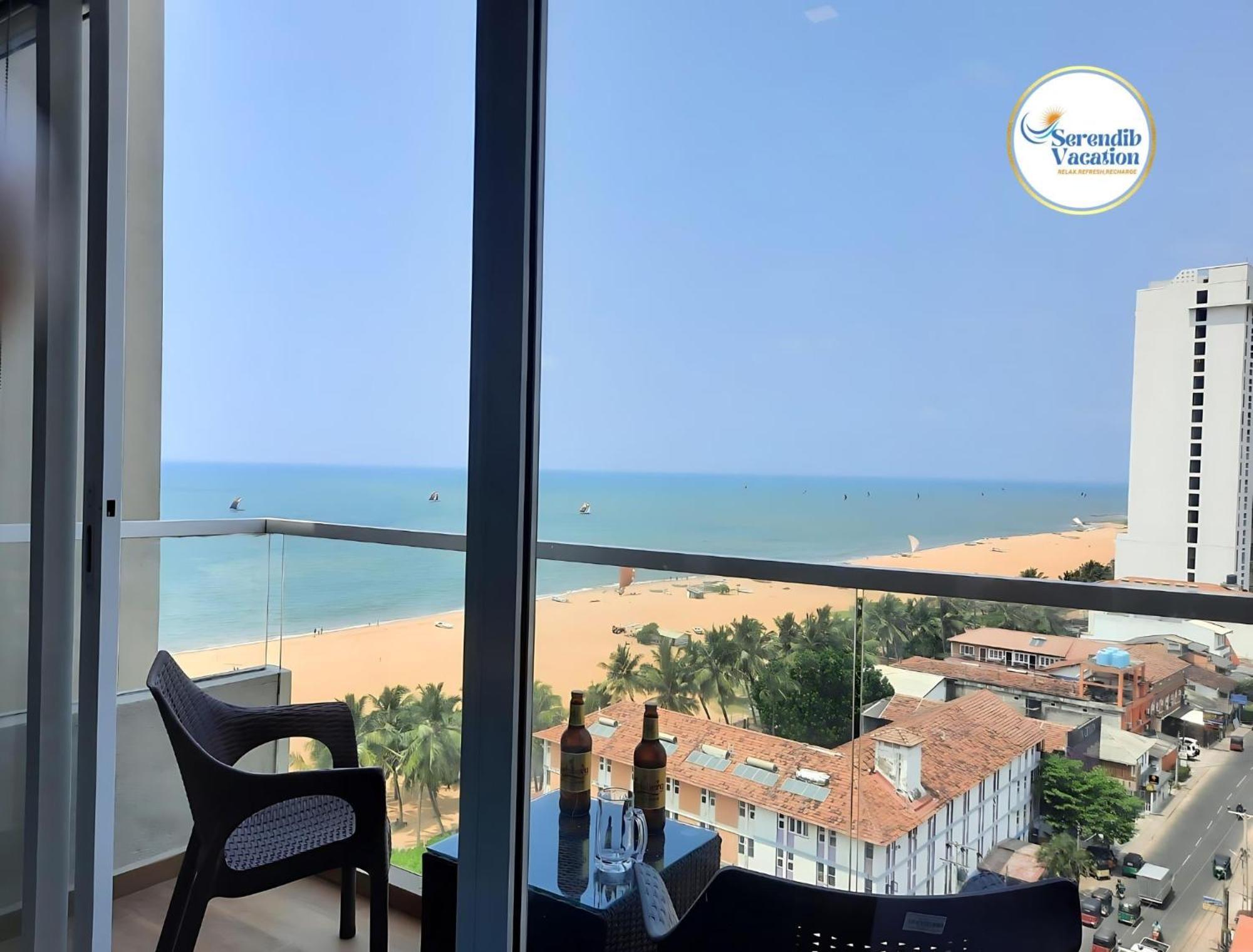 Negombo Ocean Breeze - Bliss On The Beach Luxury Apartments By Serendib Vacation Kültér fotó
