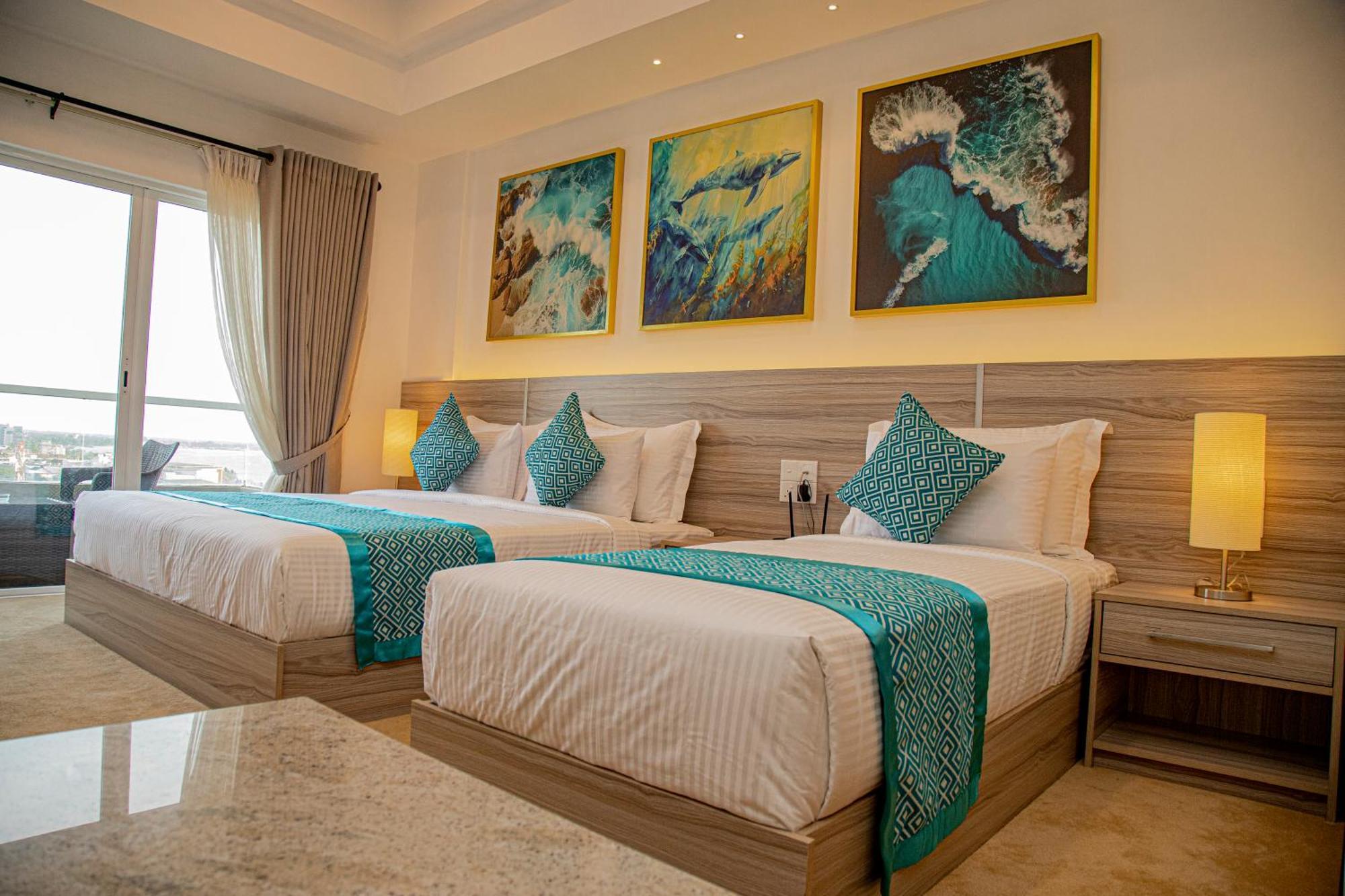 Negombo Ocean Breeze - Bliss On The Beach Luxury Apartments By Serendib Vacation Kültér fotó