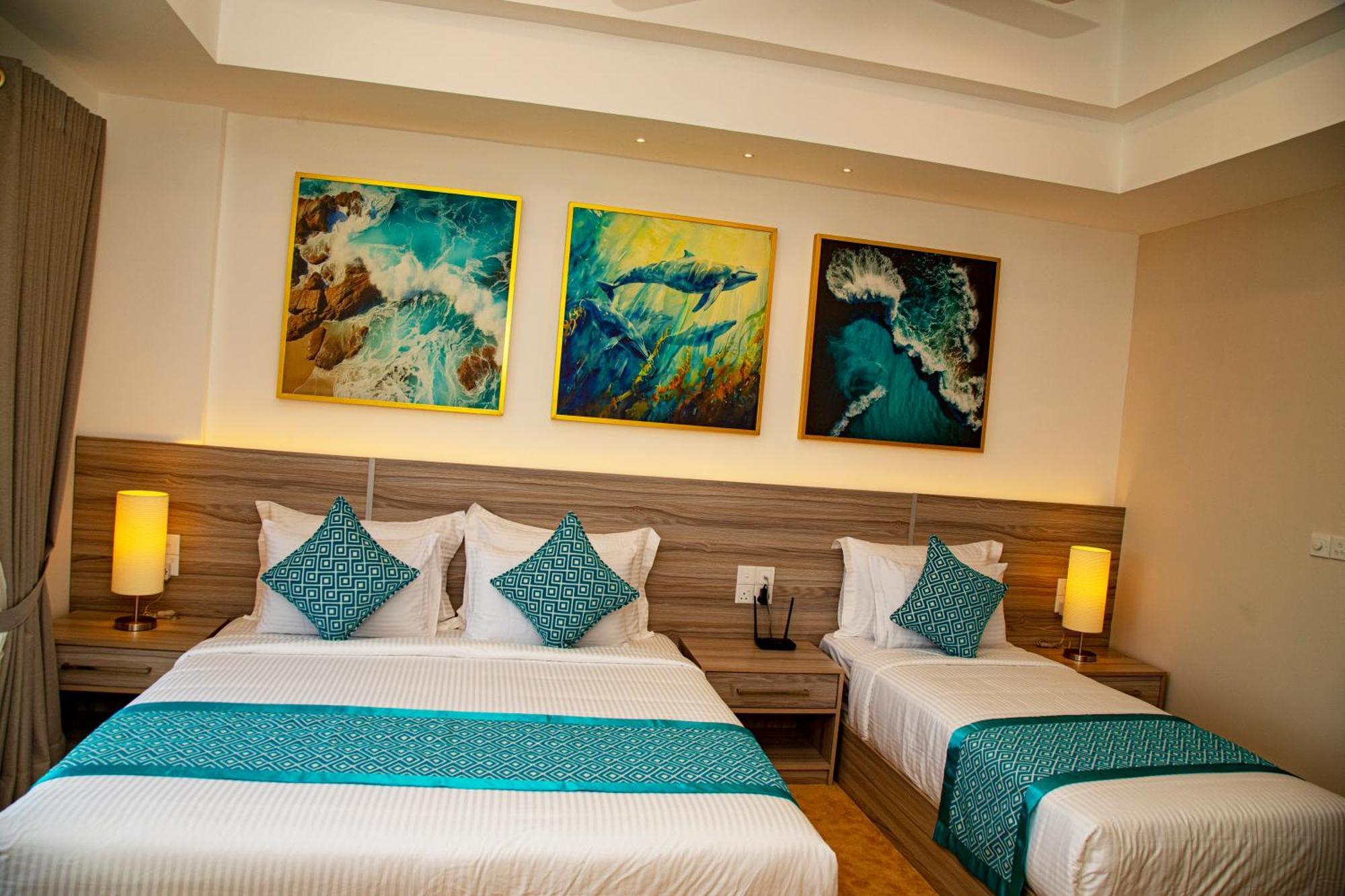 Negombo Ocean Breeze - Bliss On The Beach Luxury Apartments By Serendib Vacation Kültér fotó