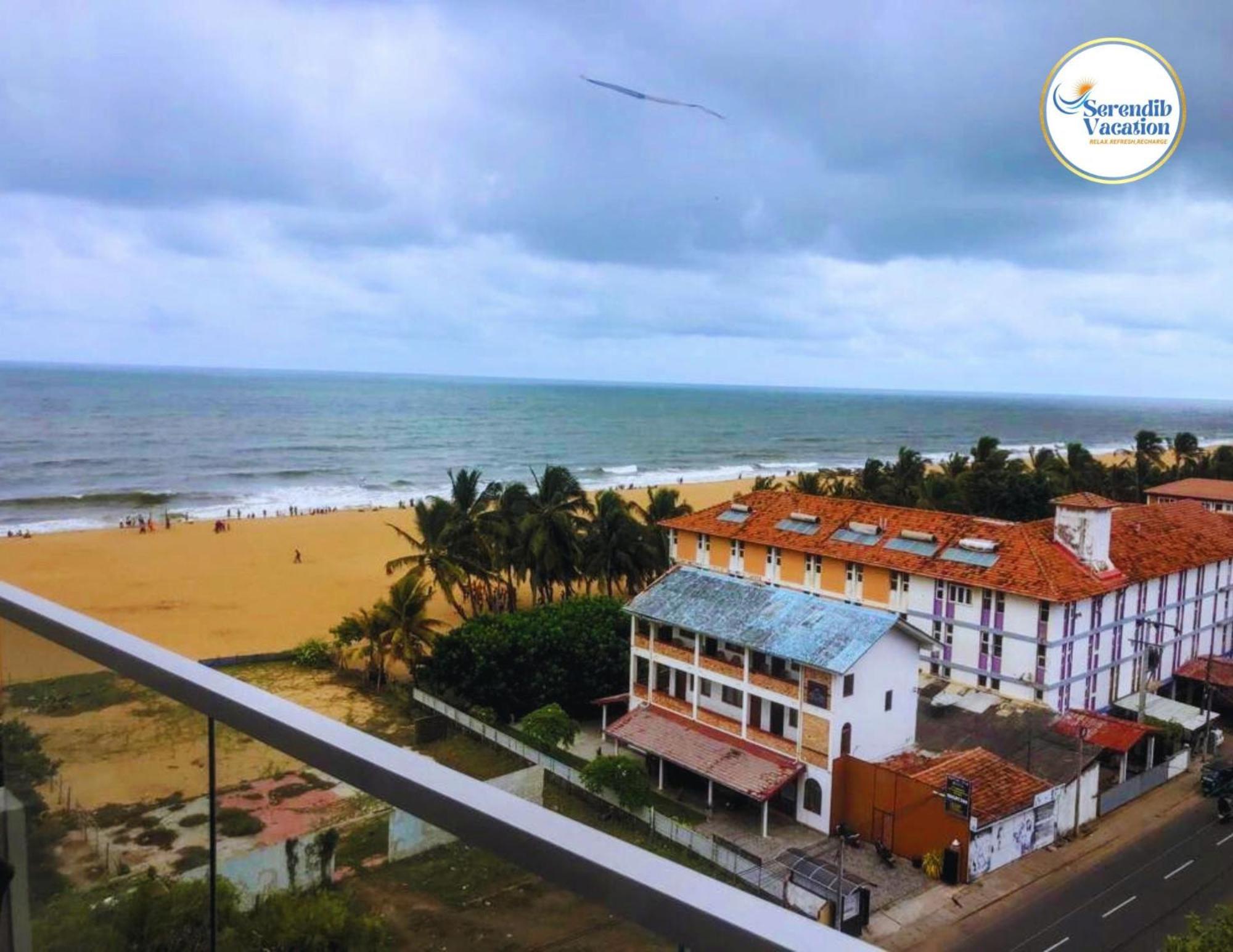 Negombo Ocean Breeze - Bliss On The Beach Luxury Apartments By Serendib Vacation Kültér fotó